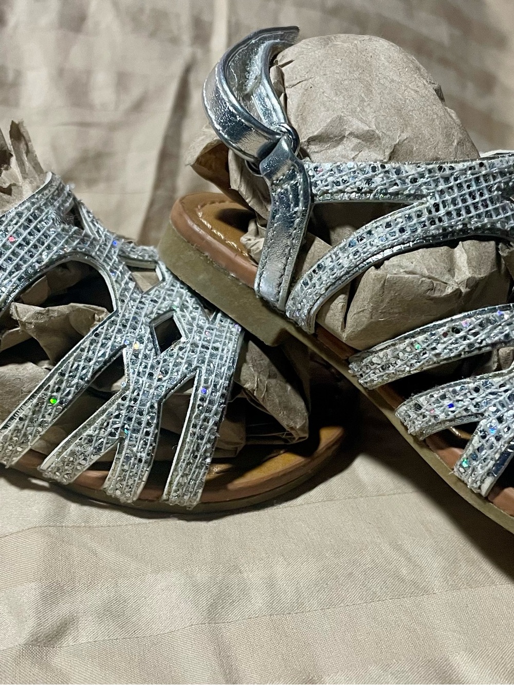 Silver sandals - Picture 3 of 7